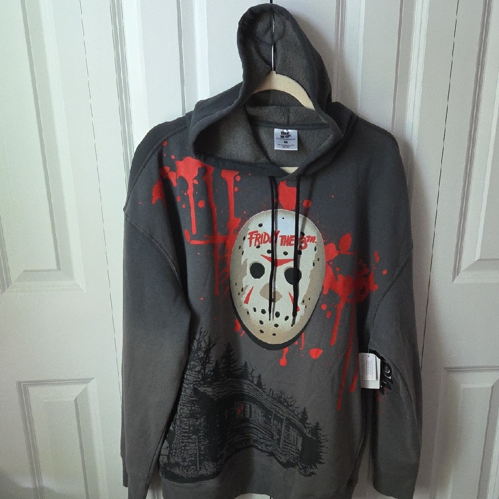 Gray Graphic Hoodie